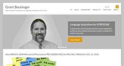Desktop Screenshot of grantboulanger.com